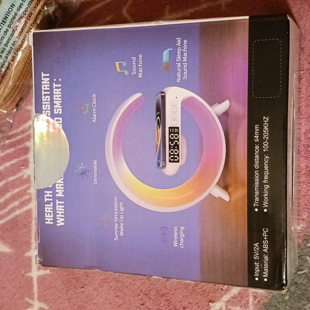 Smart Light Sound Machine with Clock - Picture 4 of 4